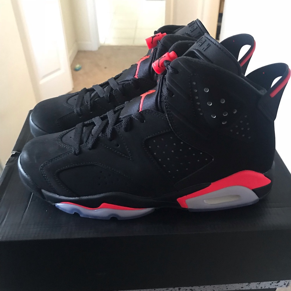 2014 Infared Red Jordan 6. DEADSTOCK. Sz 9
